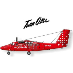 Lima November Decals 72-548 1/72 Air Greenland Dhc-6 New Cs. Including Masks