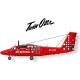Lima November Decals 72-548 1/72 Air Greenland Dhc-6 New Cs. Including Masks