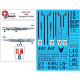 Lima November Decals 72-557 1/72 Sas Douglas Dc-6b. Includes Window Masks