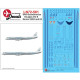 Lima November Decals 72-561 1/72 Sas Douglas Dc-8-55f 62 And 63