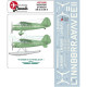 Lima November Decals 72-569 1/72 Wideroe Stinson Reliant Sr-8/9 With Masks For Sr9