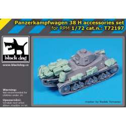 Black Dog T72197 1/72 Panzerkampfwagen 38 H Accessories Set For Rpm
