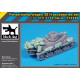 Black Dog T72197 1/72 Panzerkampfwagen 38 H Accessories Set For Rpm