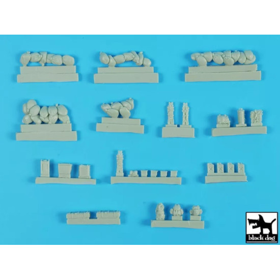 Black Dog T72198 1/72 Us M113 A 2 Accessories Set For Trumpeter