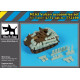 Black Dog T72199 1/72 M 163 Vulcan Accessories Set For Italeri