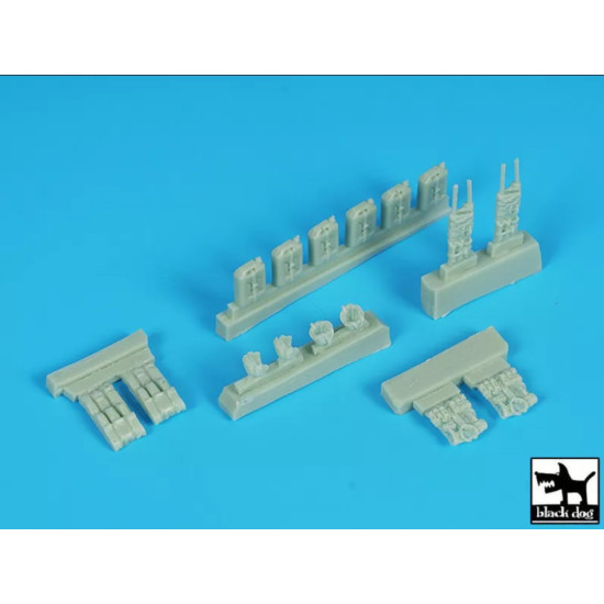 Black Dog T72199 1/72 M 163 Vulcan Accessories Set For Italeri