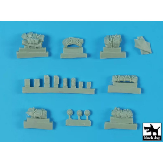Black Dog T72201 1/72 Otter Light Reconnaissance Car Accessories Set For Ibg