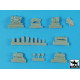 Black Dog T72201 1/72 Otter Light Reconnaissance Car Accessories Set For Ibg