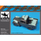 Black Dog T35320 1/35 British Light Utility Car 10hp Accessories Set For Tamiya