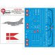 Lima November Decals 72-d04 1/72 Royal Danish Air Force F-16 In F-35 Colors