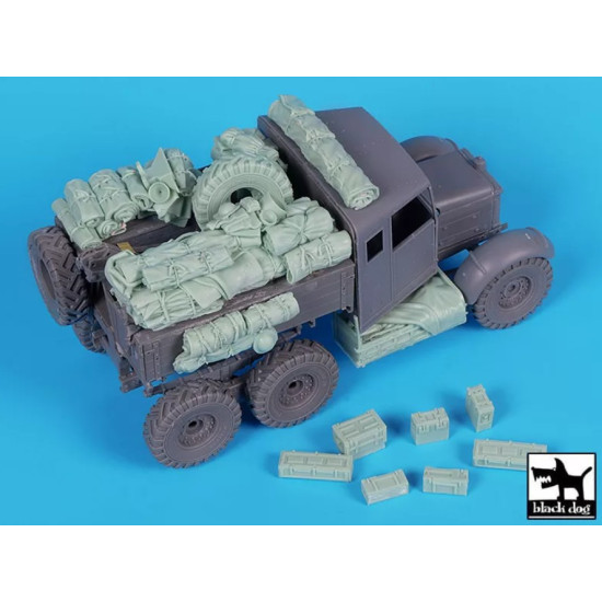 Black Dog T35322 1/35 Scammel Pioneer Sv2s Accessories Set For Ibg Models