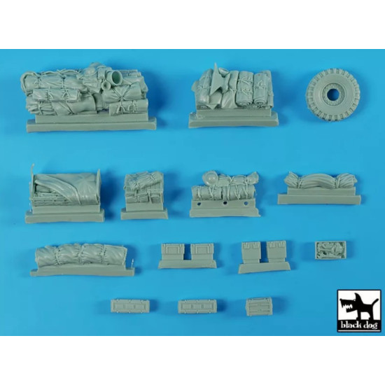 Black Dog T35322 1/35 Scammel Pioneer Sv2s Accessories Set For Ibg Models