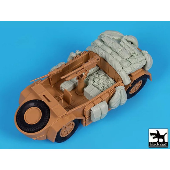 Black Dog T35323 1/35 As 42 Sahariana Accessories Set For Italeri