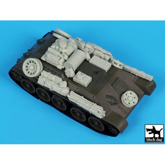 Black Dog T35324 1/35 T 34 Tyagach Model 1944 Accessories Set For Zvezda