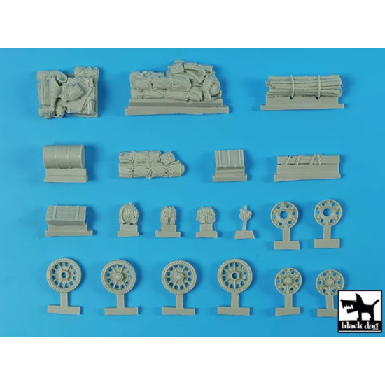 Black Dog T35324 1/35 T 34 Tyagach Model 1944 Accessories Set For Zvezda