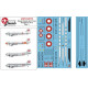 Lima November Decals 72-d19 1/72 Royal Danish Air C-47 Part 1
