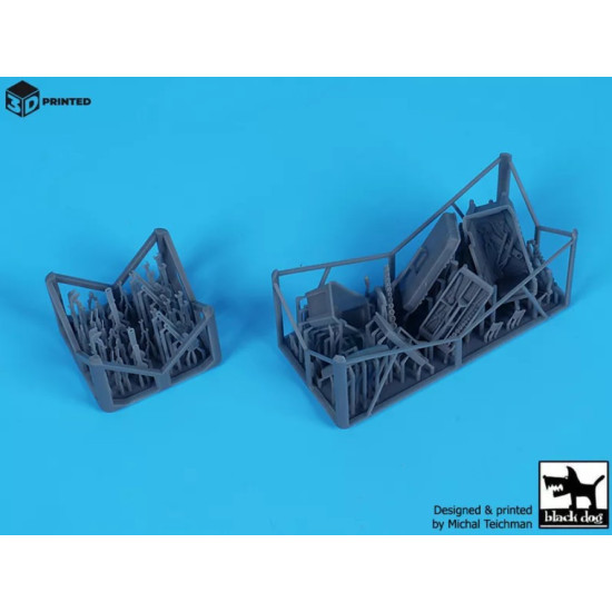 Black Dog M35009 1/35 Tools Toolboxes 54 2pcs