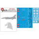 Lima November Decals 72-d23 1/72 Royal Danish Air F-16b Et199 With Argentinian Markings