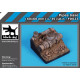 Black Dog Fd023 1/35 Pipes Base 60/60 Mm