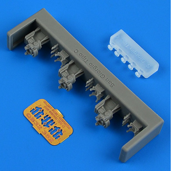 Quickboost 32352 1/32 Macchi C 205v Serie I Gunsight San Giorgio Tipo C