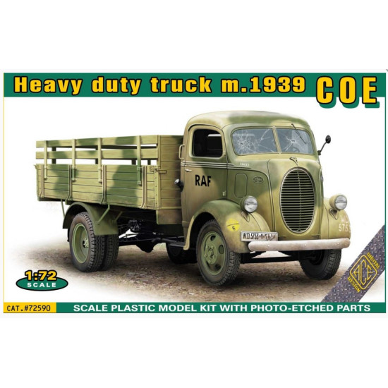 Ace 72590 1/72 Coe Caboverengine Heavy Truck M 1939 Plastic Model Kit