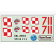 Model Maker Sd322004 1/32 Ts-11 Iskra 711 Decal For Aircraft