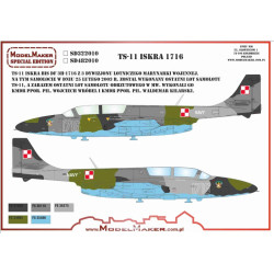 Model Maker Sd322010 1/32 Ts-11 Iskra 1716 Decal For Aircraft
