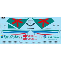 26decals 144-11 1/144 First Choice Airbus A320 Laser Decal