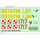 Model Maker Sd322011 1/32 Lim-5 Ostatni Lot Last Flight Decal For Aircraft