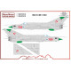 Model Maker Sd322018 1/32 Mig-21mf 7600 Decal For Aircraft