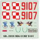 Model Maker Sd322020 1/32 Mig-21mf 9107 Decal For Aircraft