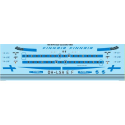 26decals 144-49 1/144 Finnair Caravelle 10b Laser Decal