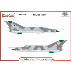Model Maker Sd322026 1/32 Mig-21mf 7809 Decal For Aircraft