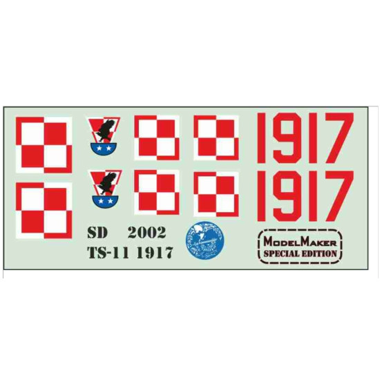 Model Maker Sd482002 1/48 Ts-11 Iskra 1917 Decal For Aircraft