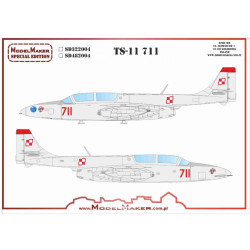 Model Maker Sd482004 1/48 Ts-11 Iskra 711 Decal For Aircraft
