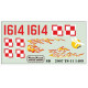Model Maker Sd482007 1/48 Ts-11 Iskra 1614 Decal For Aircraft