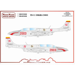 Model Maker Sd482008 1/48 Ts-11 Iskra 2003 Decal For Aircraft