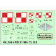 Model Maker Sd482014 1/48 Pzl-37 Bii- 72.118 Decal For Aircraft