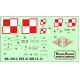 Model Maker Sd482015 1/48 Pzl-37 Bii- 72 11 Decal For Aircraft