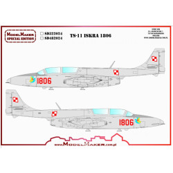 Model Maker Sd482024 1/48 Ts-11 1806 Decal For Aircraft