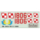 Model Maker Sd482024 1/48 Ts-11 1806 Decal For Aircraft