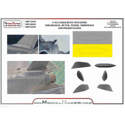 Model Maker 3dp48002 1/48 F-35a Parachute Container Aircraft Accessories