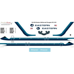 26decals 144-254 1/144 Eastern Douglas Dc-9-30 Laser Decal For Aircraft