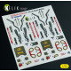 Kelik K32049 1/32 F-4d - Interior 3d Decals For Tamiya Kit