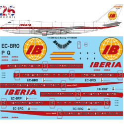 26decals 144-268 1/144 Iberia Delivery Boeing 747-200 Laser Decal For Aircraft