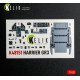 Kelik K48151 1/48 Harrier Gr3 - Interior 3d Decals For Kinetic Kit