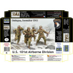 Master Box 35253 1/35 U S 101st Airborne Division Bastogne December 1944