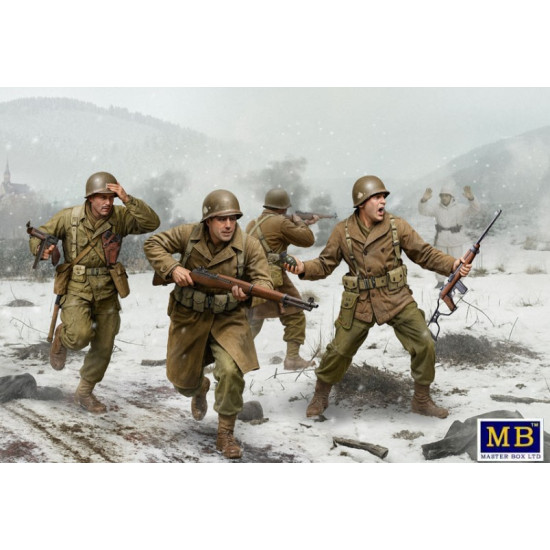 Master Box 35253 1/35 U S 101st Airborne Division Bastogne December 1944