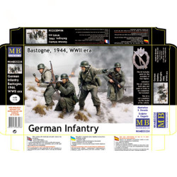 Master Box 35254 1/35 German Infantry Bastogne 1944 Wwii Era