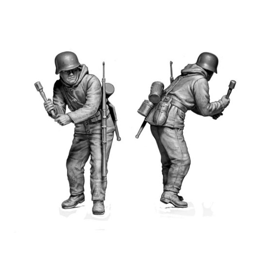 Master Box 35254 1/35 German Infantry Bastogne 1944 Wwii Era